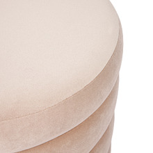 Elbert Velvet Footstool